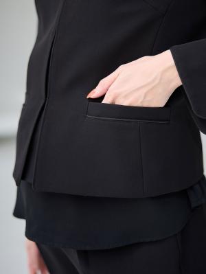 マタニティ ワンピース|【ブラックフォーマル・喪服】快適ストレッチフォーマルセットアップ　マタニティ・産後【出産後も長く使える】