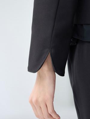 マタニティ ワンピース|【ブラックフォーマル・喪服】快適ストレッチフォーマルセットアップ　マタニティ・産後【出産後も長く使える】