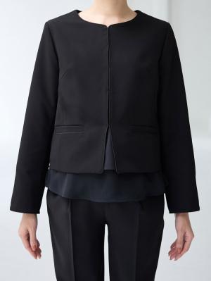 マタニティ ワンピース|【ブラックフォーマル・喪服】快適ストレッチフォーマルセットアップ　マタニティ・産後【出産後も長く使える】