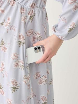 マタニティ パジャマ・ルームウェア|【親子コーデセット】花柄スムースカシュクールパッド付長袖ネグリジェ&2wayオール 出産準備 ギフト マタニティ・産後