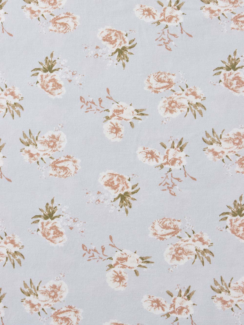 マタニティ パジャマ・ルームウェア|【親子コーデセット】花柄スムースカシュクールパッド付半袖ネグリジェ＆2wayオール　出産準備　ギフト　マタニティ・産後|サックス×プリント