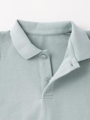 マタニティ ワンピース|【親子コーデセット】半袖ポロワンピース（ひざ下丈）＆襟付きポロロンパース　出産準備　ギフト　マタニティ・授乳服