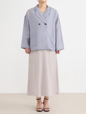 マタニティ ワンピース|シアージャケット×ノースリワンピースセット　マタニティ・産後【産後も長く着れる】Rosemadame（ローズマダム）