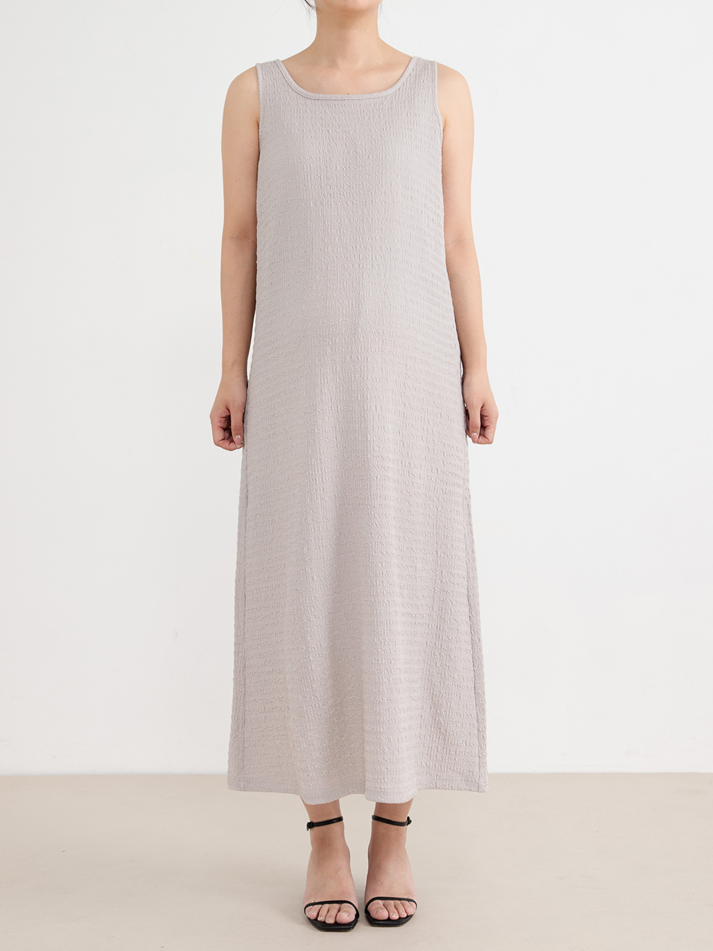 マタニティ ワンピース|シアージャケット×ノースリワンピースセット　マタニティ・産後【産後も長く着れる】Rosemadame（ローズマダム）