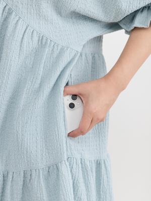 マタニティ パジャマ・ルームウェア|ふくれジャカードパジャマ　マタニティ・授乳パジャマ【産後も長く着れる】Rosemadame（ローズマダム）