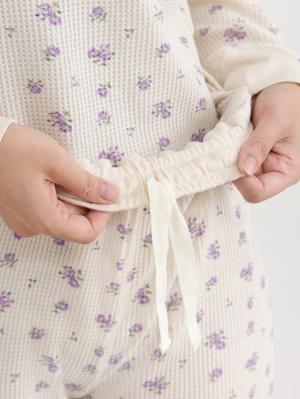 マタニティ パジャマ・ルームウェア|長袖サーマルパジャマ3点セット　JEMORGAN（ジェーイーモーガン）　ギフト　マタニティ・産後【出産後も長く使える】