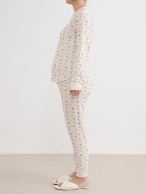 マタニティ パジャマ・ルームウェア|長袖サーマルパジャマ3点セット　JEMORGAN（ジェーイーモーガン）　ギフト　マタニティ・産後【出産後も長く使える】