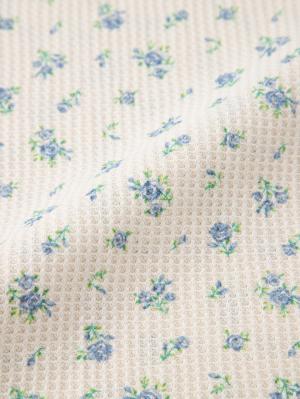 マタニティ パジャマ・ルームウェア|半袖サーマルパジャマ3点セット　JEMORGAN（ジェーイーモーガン）　ギフト　マタニティ・産後【出産後も長く使える】|サックス