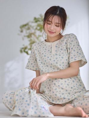 半袖サーマルパジャマ3点セット　JEMORGAN（ジェーイーモーガン）　ギフト　マタニティ・産後【出産後も長く使える】10638