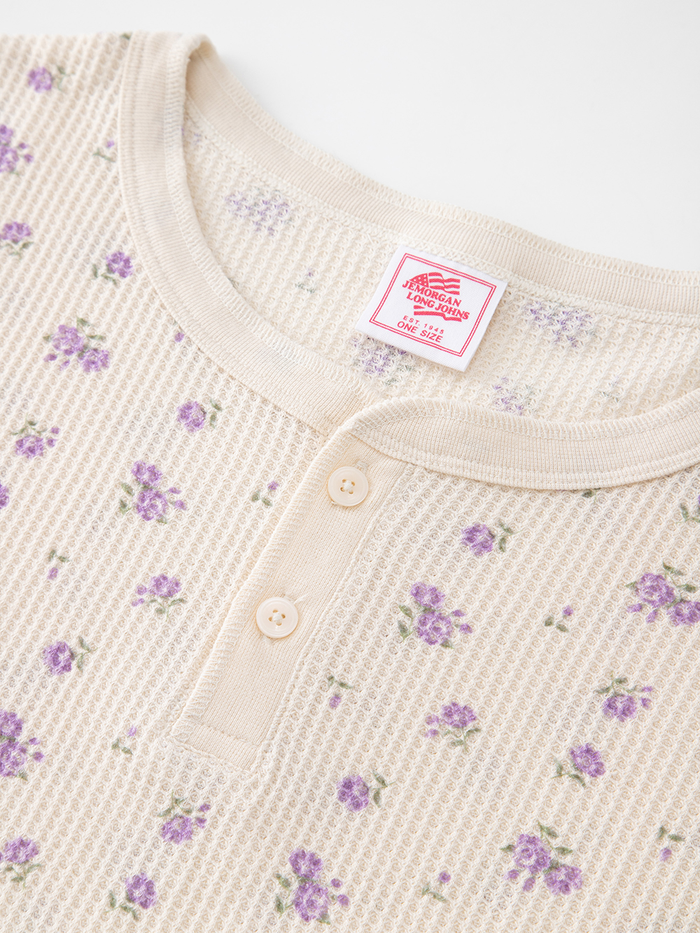 マタニティ パジャマ・ルームウェア|半袖サーマルパジャマ3点セット　JEMORGAN（ジェーイーモーガン）　ギフト　マタニティ・産後【出産後も長く使える】|ラベンダー