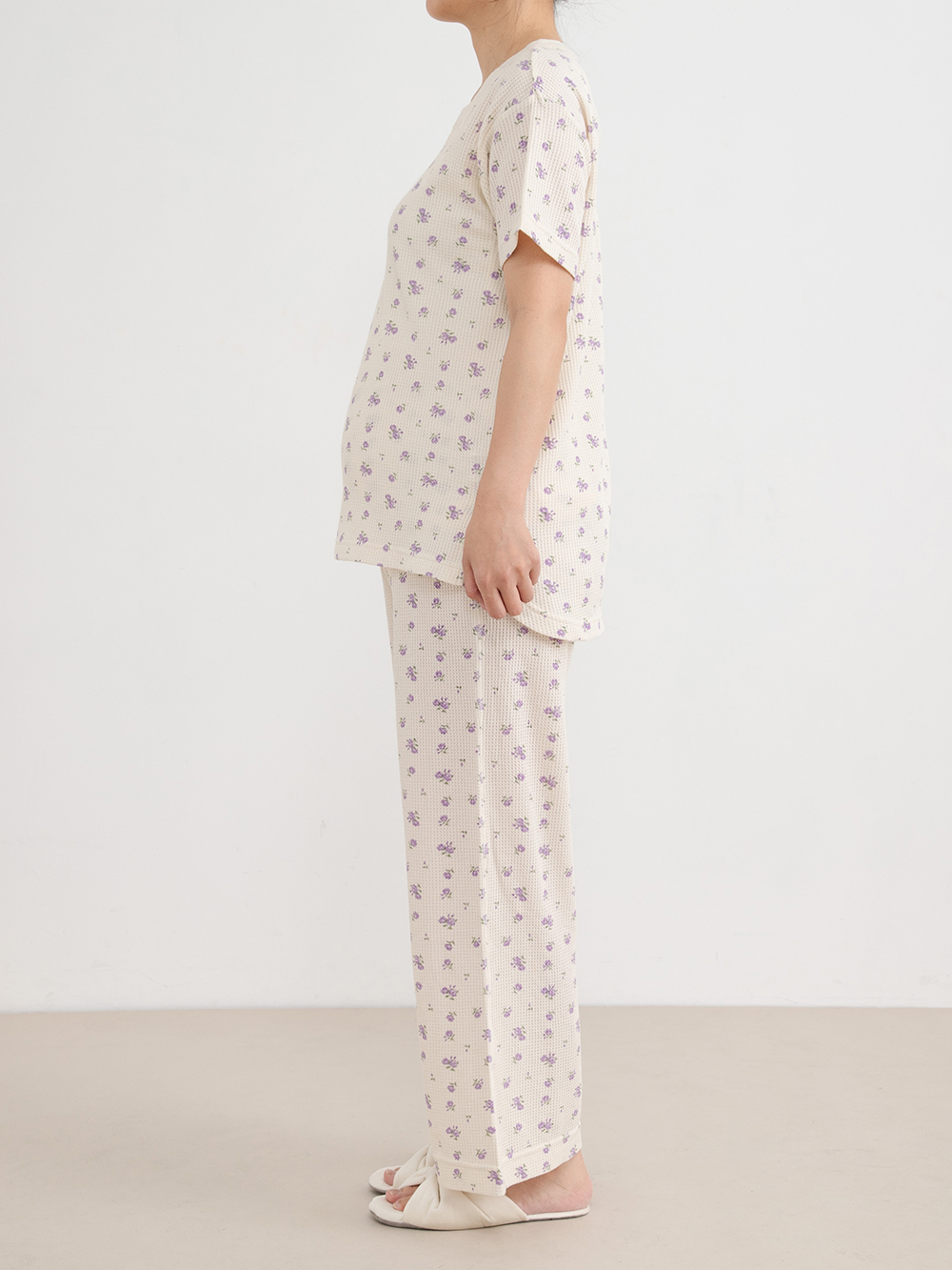 マタニティ パジャマ・ルームウェア|半袖サーマルパジャマ3点セット　JEMORGAN（ジェーイーモーガン）　ギフト　マタニティ・産後【出産後も長く使える】