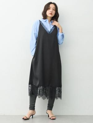 マタニティ パンツ|らくちんあったかシームレスレギンス　マタニティ・産後【産後も長く着れる】INUJIRUSHI（イヌジルシ）|チャコールグレー