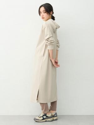 マタニティ パンツ|らくちんあったかシームレスレギンス　マタニティ・産後【産後も長く着れる】INUJIRUSHI（イヌジルシ）|モカ