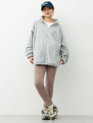 マタニティ パンツ|らくちんあったかシームレスレギンス　マタニティ・産後【産後も長く着れる】INUJIRUSHI（イヌジルシ）|モカ