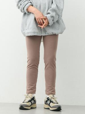 マタニティ パンツ|らくちんあったかシームレスレギンス　マタニティ・産後【産後も長く着れる】INUJIRUSHI（イヌジルシ）|モカ