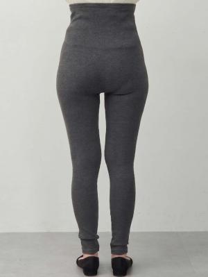 マタニティ パンツ|らくちんあったかシームレスレギンス　マタニティ・産後【産後も長く着れる】INUJIRUSHI（イヌジルシ）