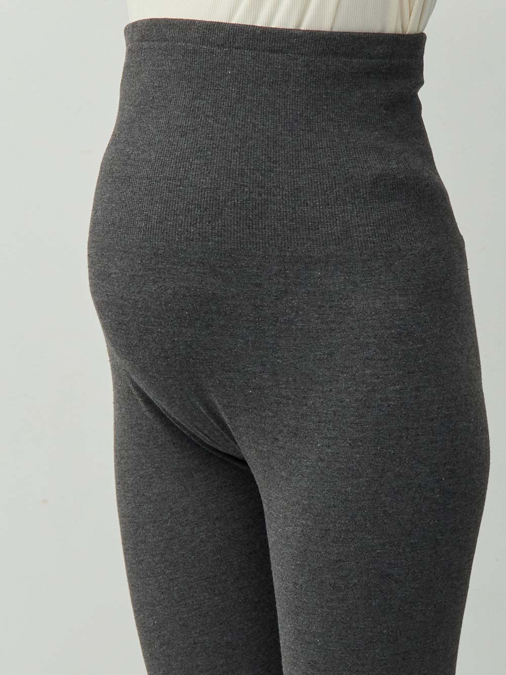 マタニティ パンツ|らくちんあったかシームレスレギンス　マタニティ・産後【産後も長く着れる】INUJIRUSHI（イヌジルシ）