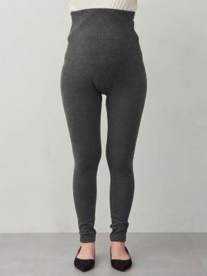 マタニティ パンツ|らくちんあったかシームレスレギンス　マタニティ・産後【産後も長く着れる】INUJIRUSHI（イヌジルシ）