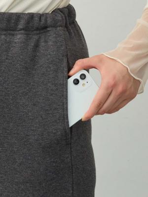 マタニティ パンツ|綿混裏シャギージョガーパンツ　マタニティ・産後【産後も長く着れる】INUJIRUSHI（イヌジルシ）