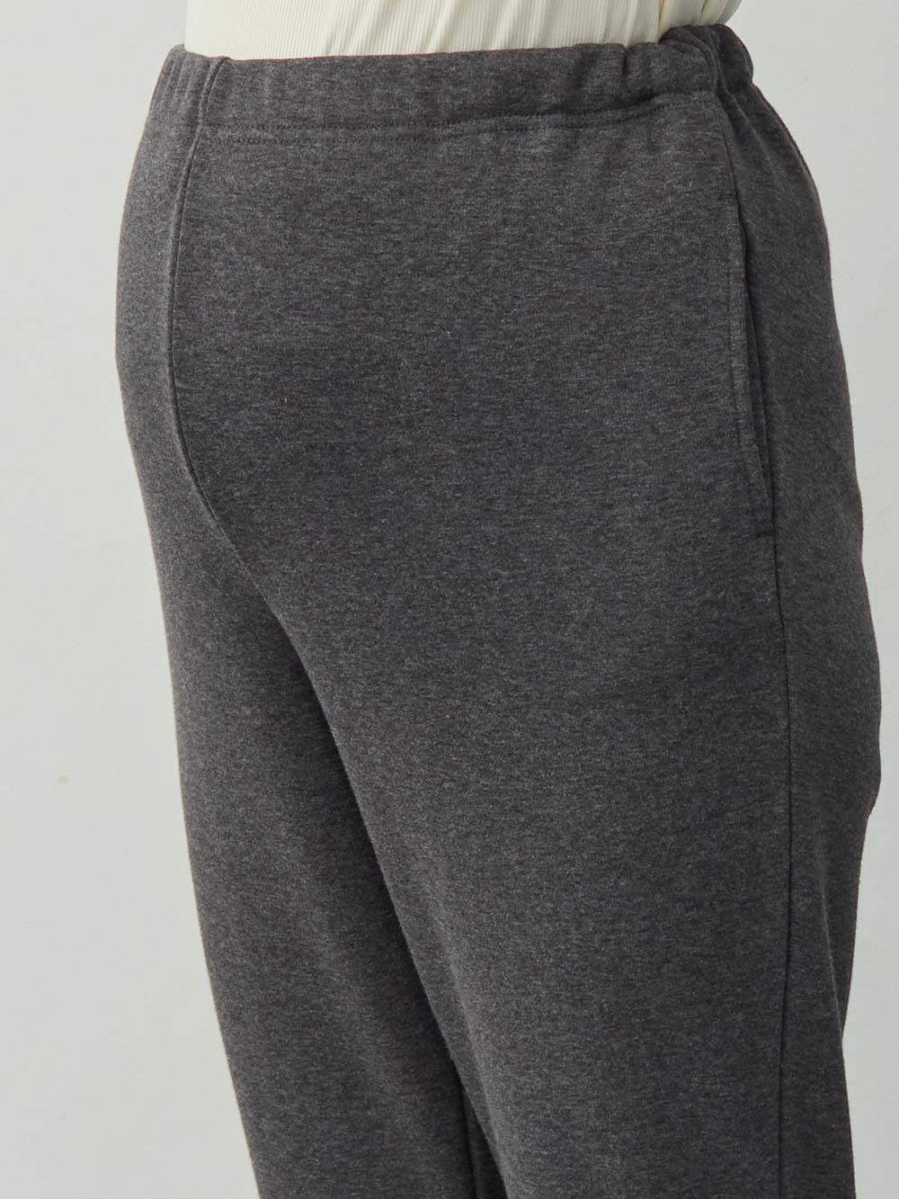 マタニティ パンツ|綿混裏シャギージョガーパンツ　マタニティ・産後【産後も長く着れる】INUJIRUSHI（イヌジルシ）
