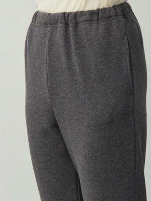 マタニティ パンツ|綿混裏シャギージョガーパンツ　マタニティ・産後【産後も長く着れる】INUJIRUSHI（イヌジルシ）