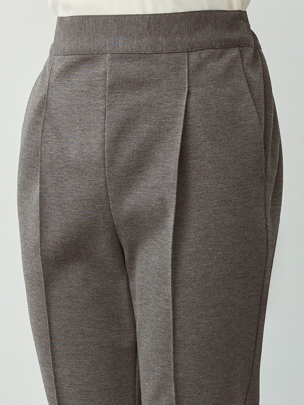 マタニティ パンツ|センターシームストレッチスリムパンツ　マタニティ・産後【出産後も長く着られる】