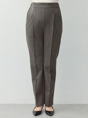 マタニティ パンツ|センターシームストレッチスリムパンツ　マタニティ・産後【出産後も長く着られる】
