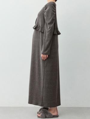 マタニティ・授乳パジャマ・ルームウェア|ラウンジウェアネグリジェワンピース　マタニティ・授乳パジャマ【出産後も長く着られる】