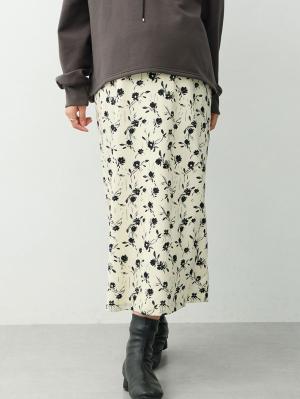 Iラインアソート花柄スカート　マタニティ・産後【出産後も長く着られる】10667