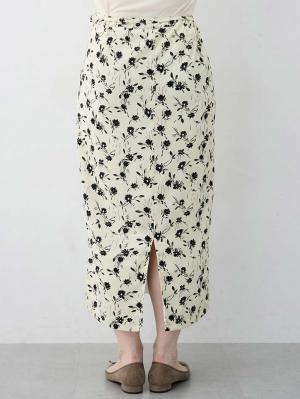 マタニティ スカート|Iラインアソート花柄スカート　マタニティ・産後【出産後も長く着られる】