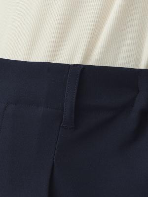 マタニティ パンツ|【セットアップ可】ストレートパンツ　マタニティ・産後【出産後も長く着られる】