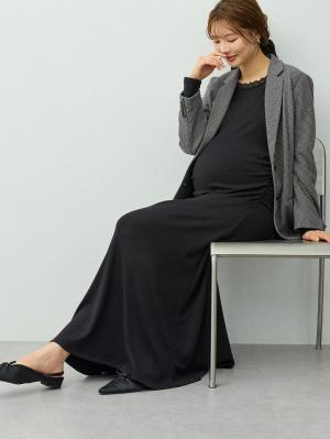 マタニティトップス・授乳服トップス|【セットアップ可】テーラードジャケット　マタニティ・産後　【出産後も長く着られる】|千鳥