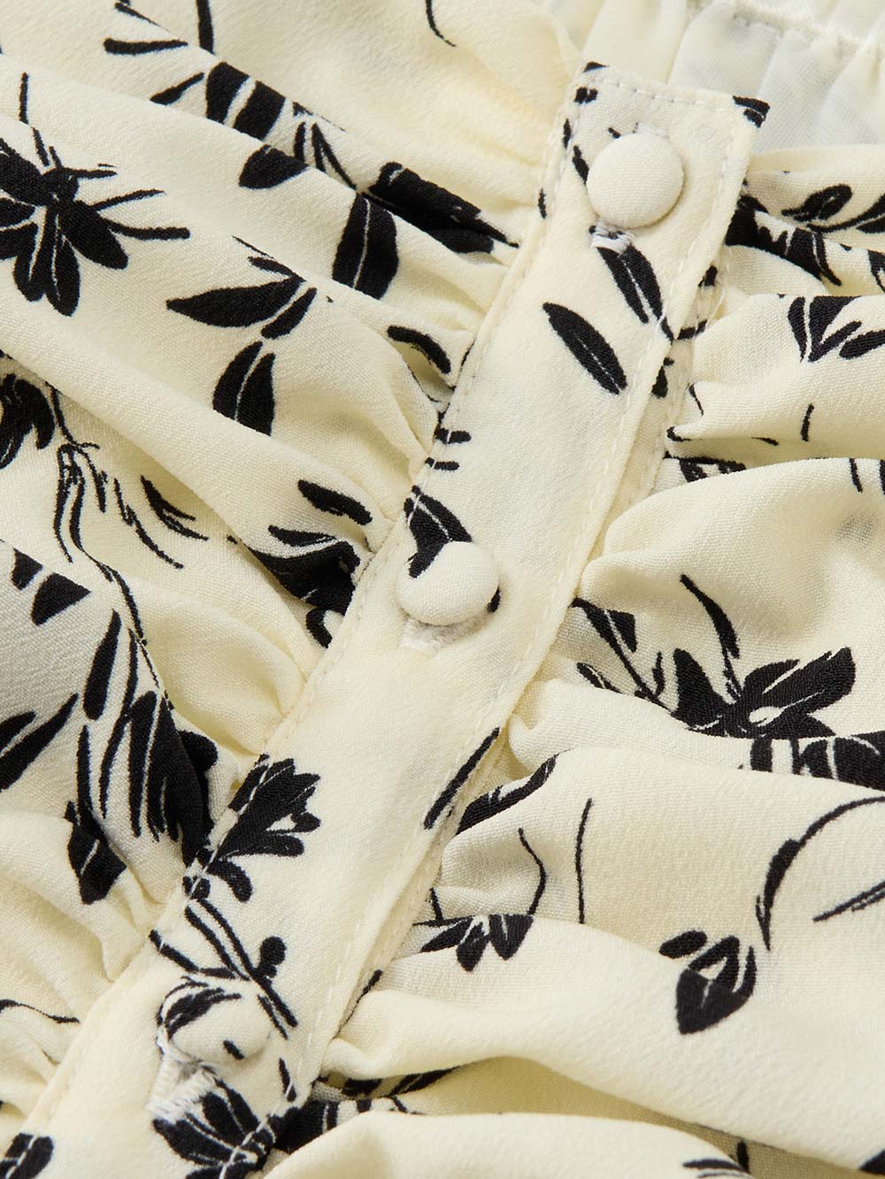 マタニティ ワンピース|【選べる2丈】ウエストシャーリング花柄ティアードワンピース　マタニティ・授乳服【出産後も長く着られる】