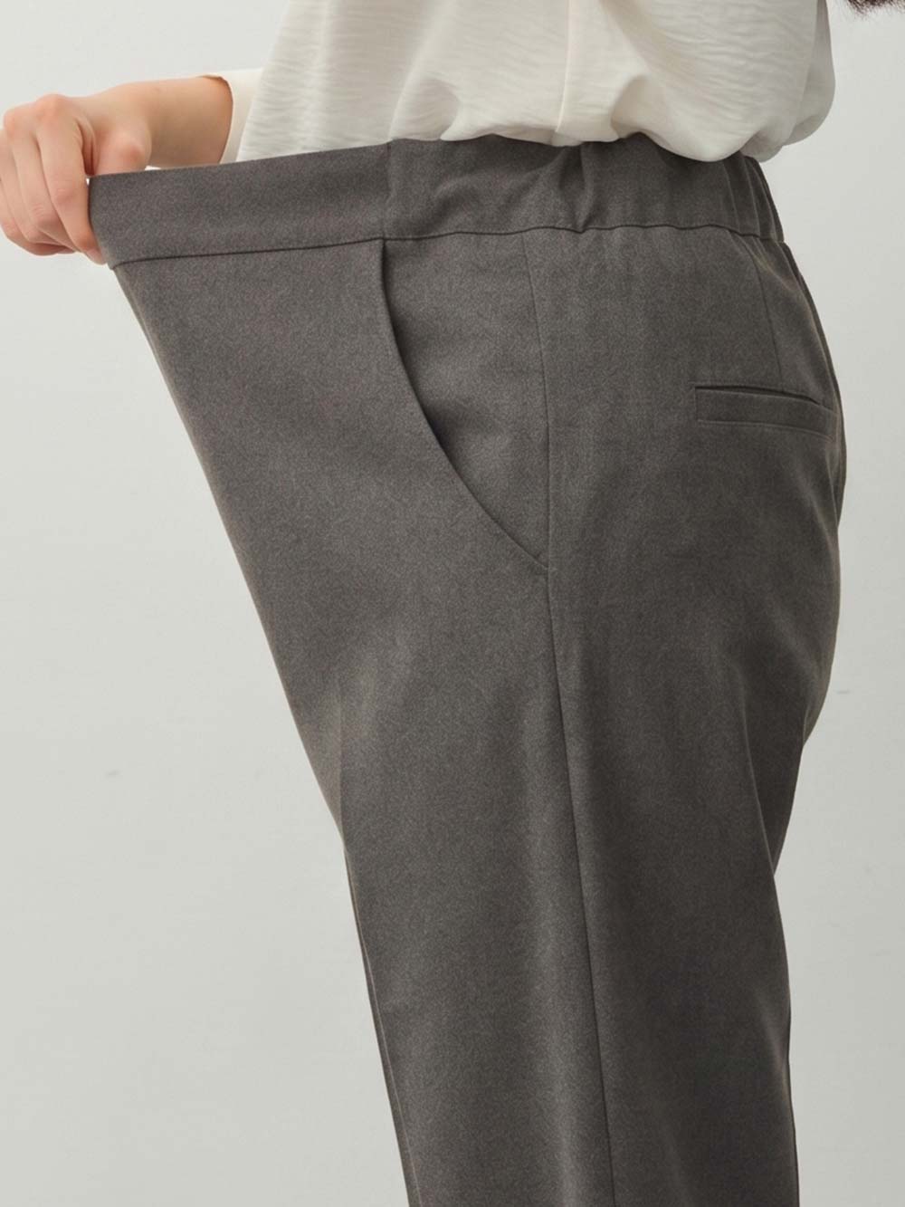 マタニティ パンツ|【セットアップ可】ハイウエストワイドストレートパンツ　マタニティ・産後【出産後も長く着られる】