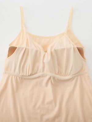 マタニティトップス・授乳服トップス|【セット】アウターに響かない授乳キャミソール付きドレープ長袖トップス　マタニティ・産後授乳服【出産後も長く着られる】