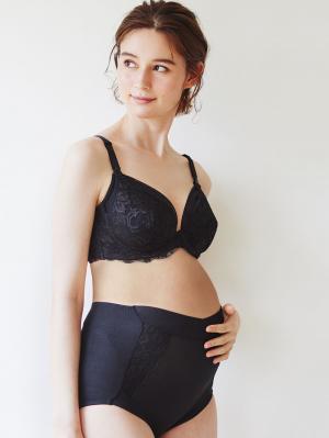 授乳ブラ・マタニティブラ（マタニティインナー・産後用品）|MARUKO ヴィレーヴ マタニティブラ ｜ マタニティ・授乳ブラ|ブラック