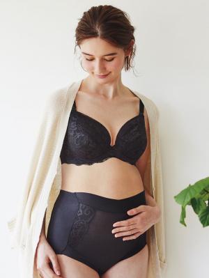 授乳ブラ・マタニティブラ（マタニティインナー・産後用品）|MARUKO ヴィレーヴ マタニティブラ ｜ マタニティ・授乳ブラ|ブラック