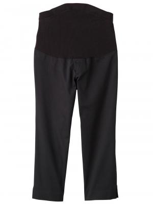 マタニティ パンツ|P・パンツ　接触冷感クロップド（七分丈）|ブラック