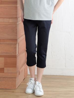 マタニティ パンツ|P・パンツ　接触冷感クロップド（七分丈）|ネイビー
