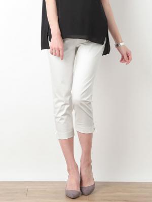 マタニティ パンツ|P・パンツ　接触冷感クロップド（七分丈）|オフ