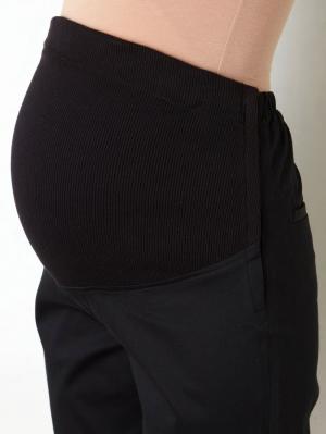 マタニティ パンツ|P・パンツ　接触冷感クロップド（七分丈）|ブラック