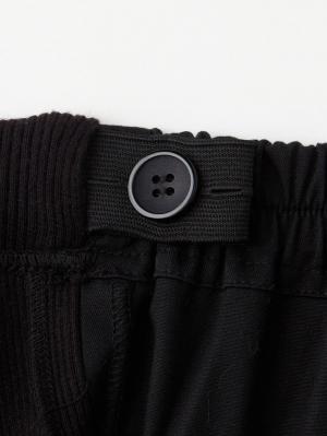 マタニティ パンツ|P・パンツ　接触冷感クロップド（七分丈）|ブラック