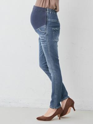 マタニティパンツ P・パンツ ストレッチデニムスキニー | マタニティ パンツ(品番