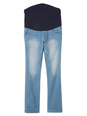 【マタニティ・授乳服】P・パンツ　ストレッチデニムタイトストレート20568