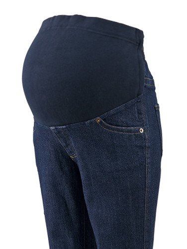 マタニティ パンツ|【マタニティ・授乳服】P・パンツ　ストレッチ デニム　ストレートセミフレア【ブーツカット】マタニティパンツデニム