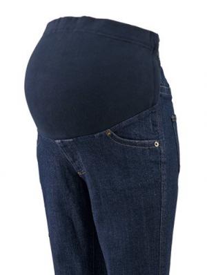 マタニティ パンツ|【マタニティ・授乳服】P・パンツ　ストレッチ デニム　ストレートセミフレア【ブーツカット】マタニティパンツデニム