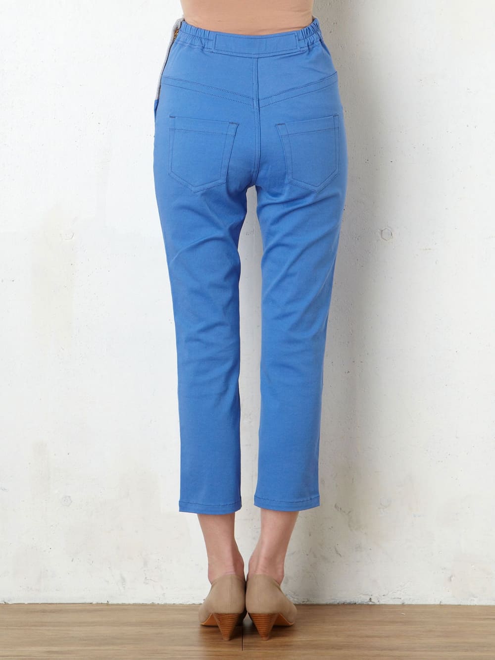 マタニティ パンツ|P・パンツ　ストレッチカラーチノクロップド(spcial price)