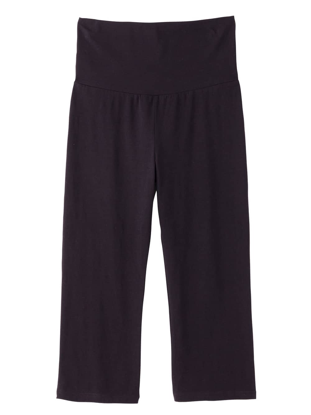 マタニティ パジャマ・ルームウェア|【授乳口付】バタフライスリーブ＆産後も使えるクロップドパンツパジャマ|アイボリー×ブラック