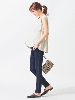 マタニティ パンツ|P・パンツ　ストレッチデニムスキニー（Special price）|インディゴ