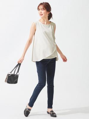 マタニティ パンツ|P・パンツ　ストレッチデニムスキニー（Special price）|インディゴ